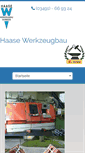 Mobile Screenshot of haase-werkzeugbau.de